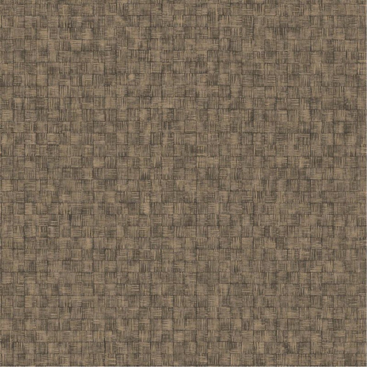Damier Ginkgo Wallpaper - Muscade - Casadeco - 86251616 - Premier Wallcovering