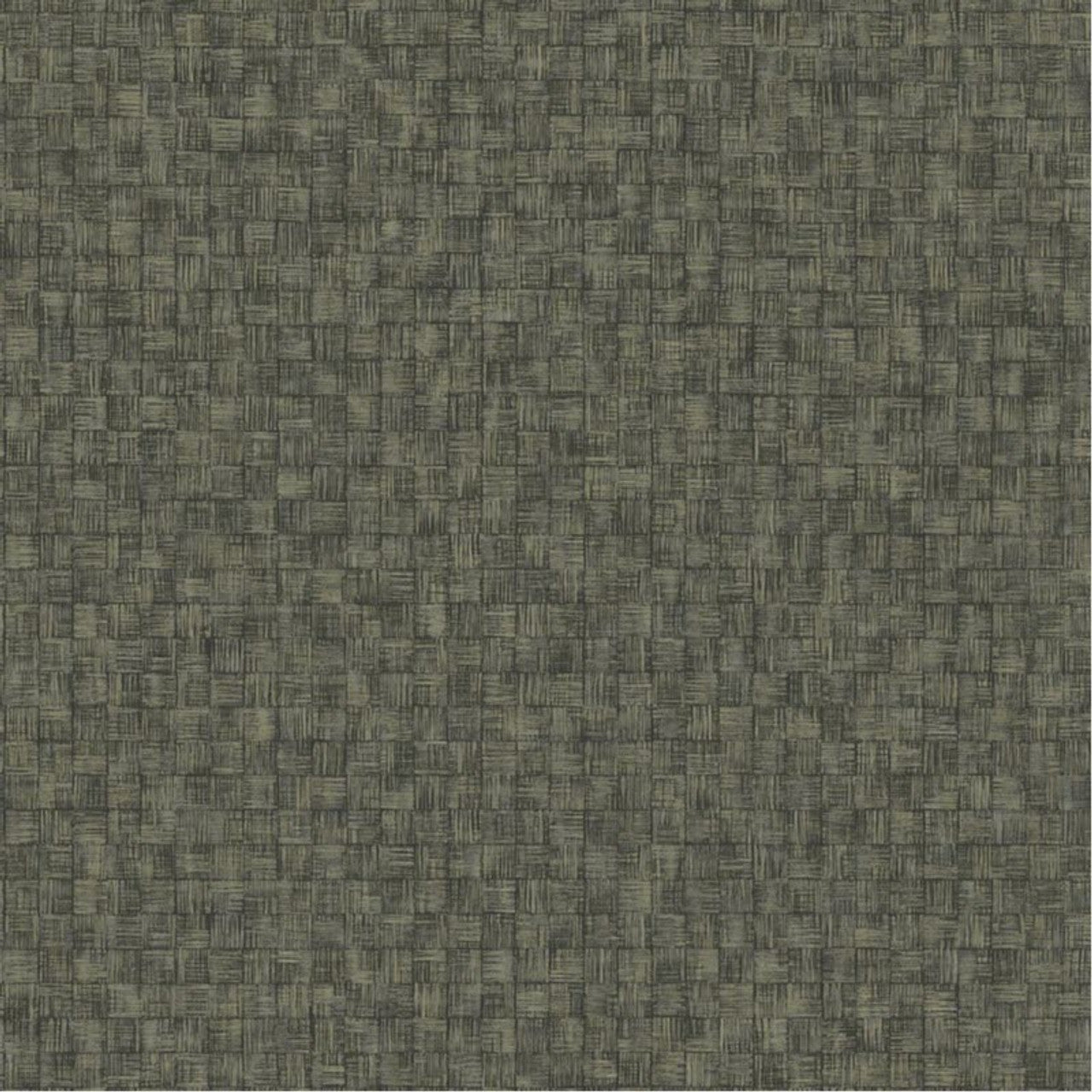 Damier Ginkgo Wallpaper - Vert Kaki - Casadeco - 86257520 - Premier Wallcovering