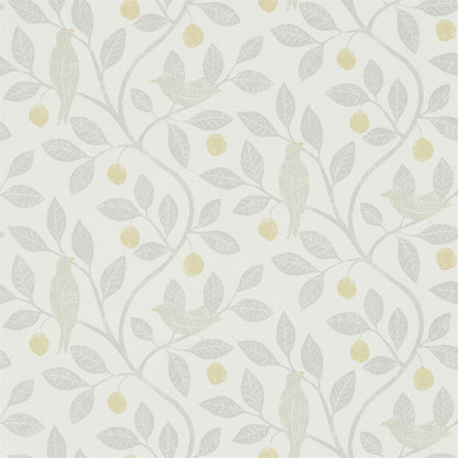Damson Tree Wallpaper - Dijon/Mole - Sanderson - DHPO216363