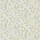 Damson Tree Wallpaper - Denim/Barley - Sanderson - DHPO216364