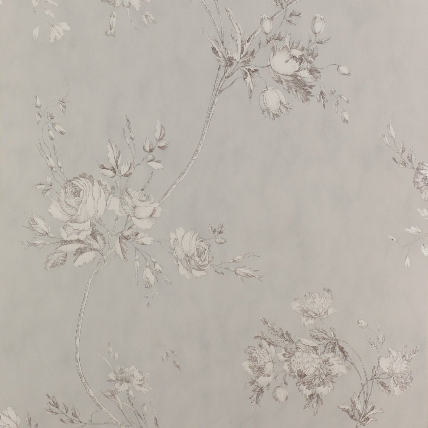 Darcy Wallpaper - Grey - Colefax & Fowler - 07957/09 - Premier Wallcovering