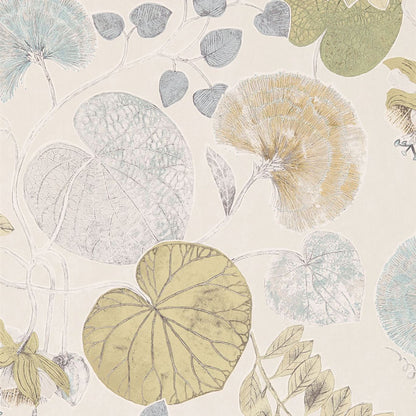 Dardanella Wallpaper - Ink/Chartreuse - Harlequin - HGAT111258