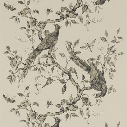 Darnley Wallpaper - Dove - Zoffany - ZDAR312849 - Morris Wallpaper