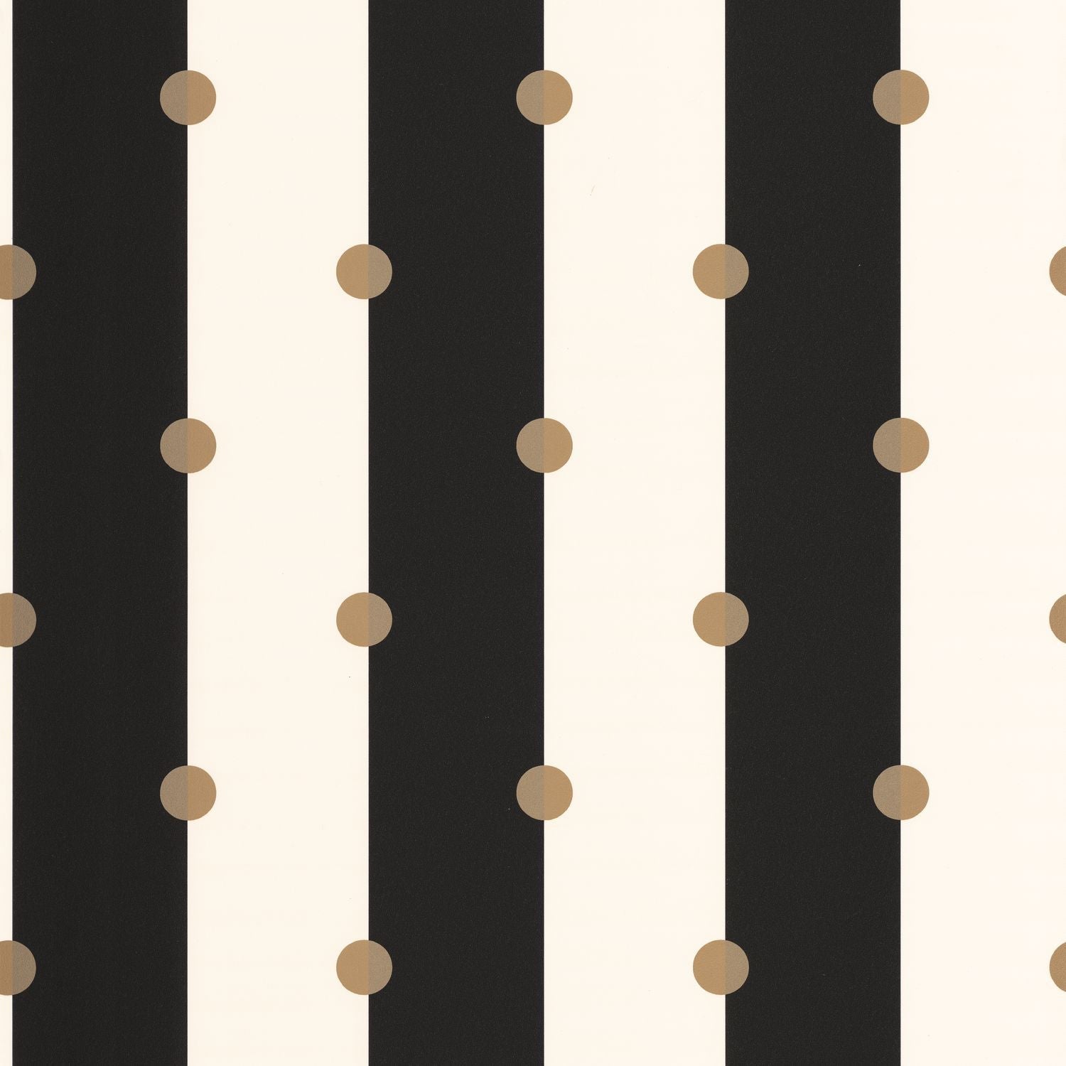 Day And Night And Dots Wallpaper - Noir - Caselio - 101229023