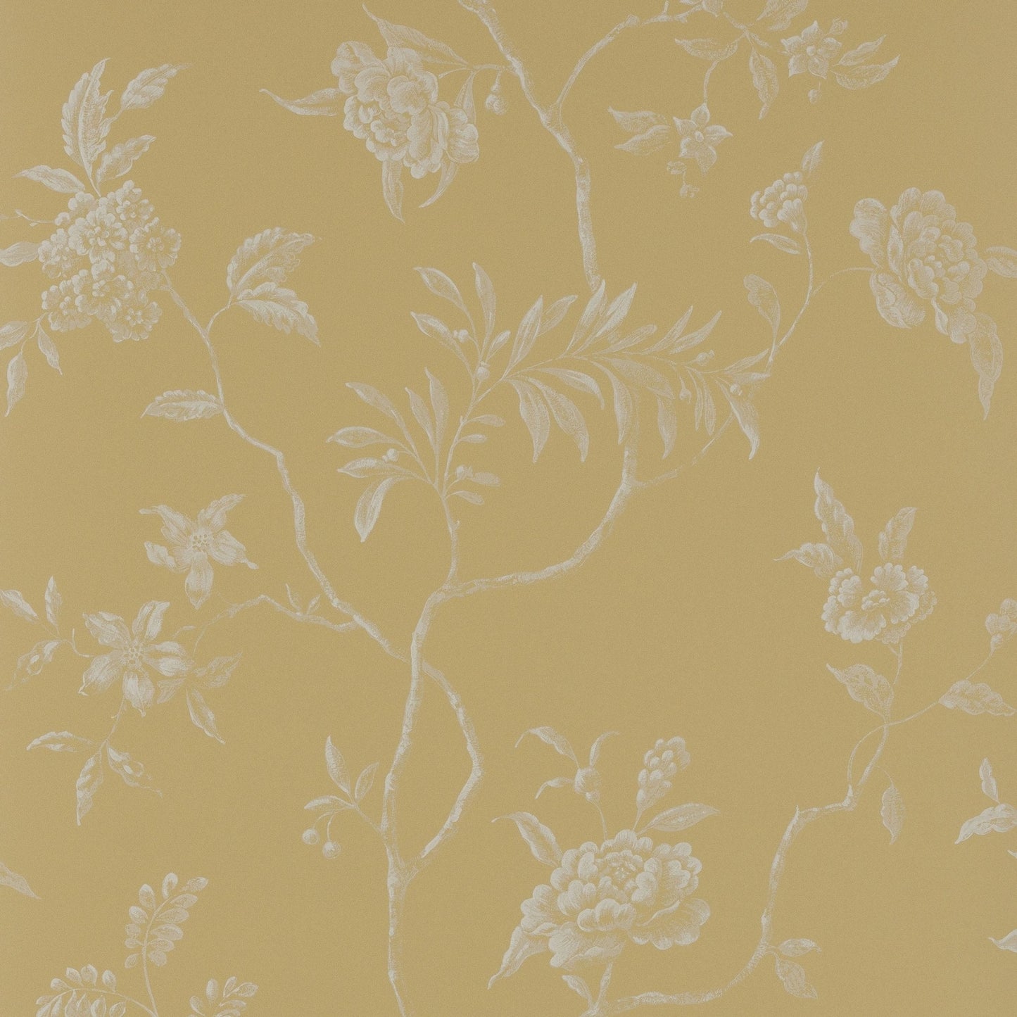 Delancey Wallpaper - Yellow - Colefax & Fowler - 07128/02 - Premier Wallcovering
