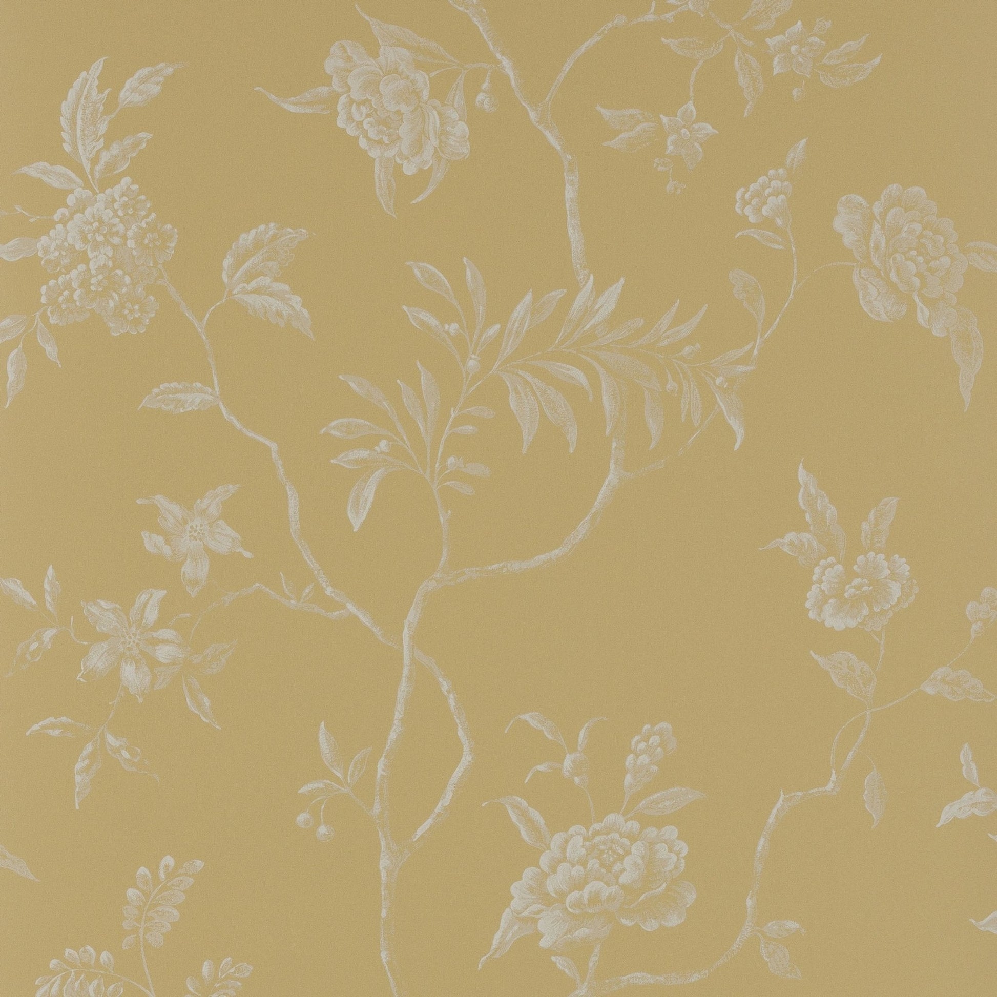 Delancey Wallpaper - Yellow - Colefax & Fowler - 07128/02 - Premier Wallcovering