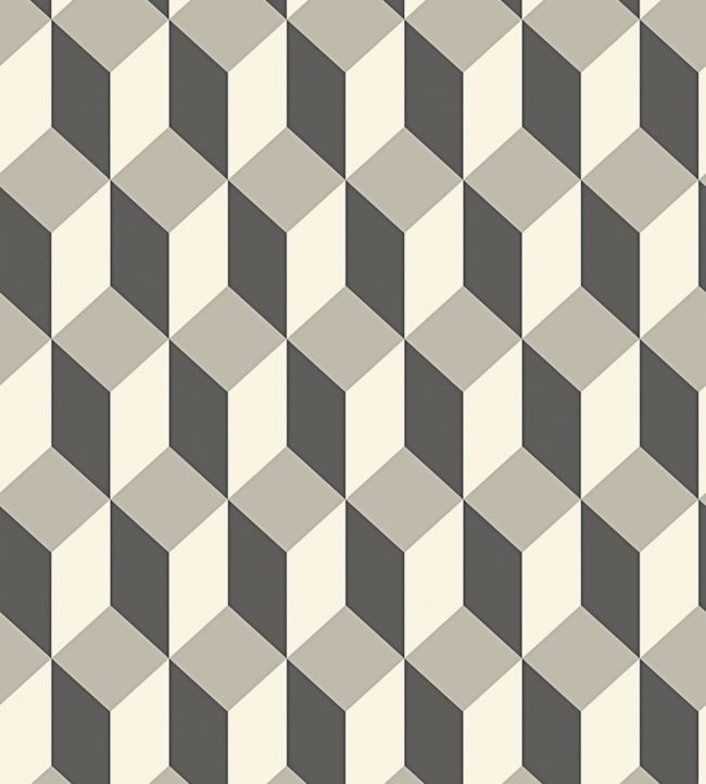 Delano Wallpaper - Grey, White & Charcoal - 105/7031 - Cole & Son - Premier Wallcovering