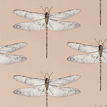 Demoiselle Wallpaper - Positano/First Light/Taupe - HRTW113142 - Harlequin - Premier Wallcovering