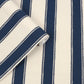 Denwick Stripe Wallpaper - Midnight Seapsray - Laura Ashley - 127404 - Premier Wallcovering
