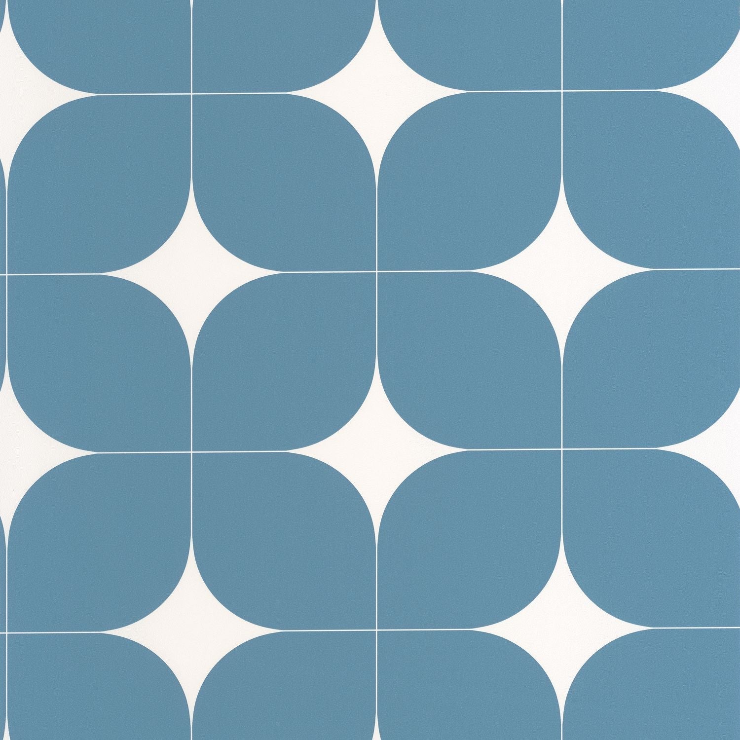 Detour Wallpaper - Bleu Petrole - Caselio - 105040641