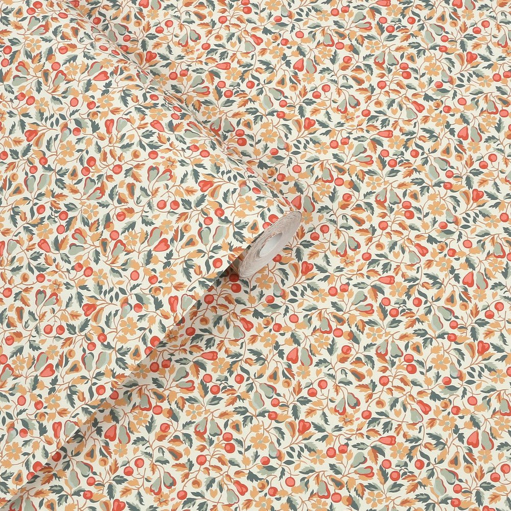 Devrons Grove Wallpaper - Terracotta - Laura Ashley - 127398 - Premier Wallcovering