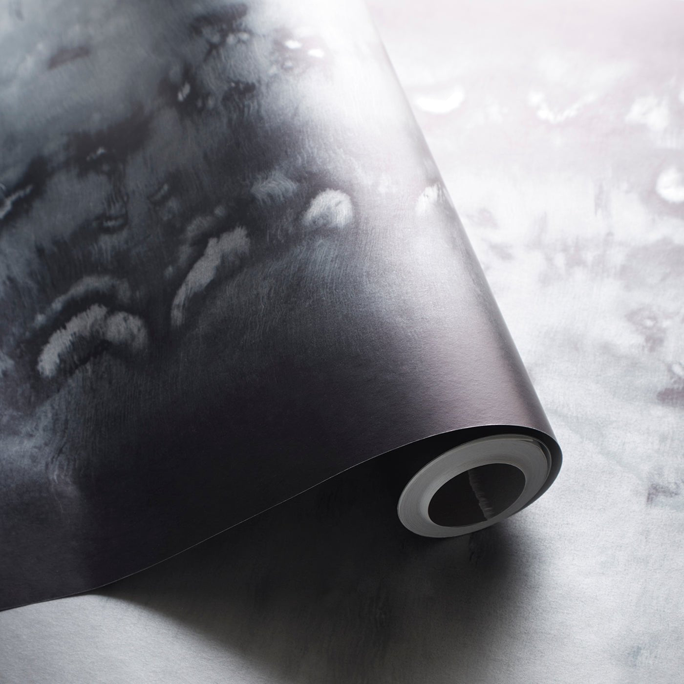 Disperse Wallpaper - Silver - Clarke & Clarke - W0149/03 - Premier Wallcovering