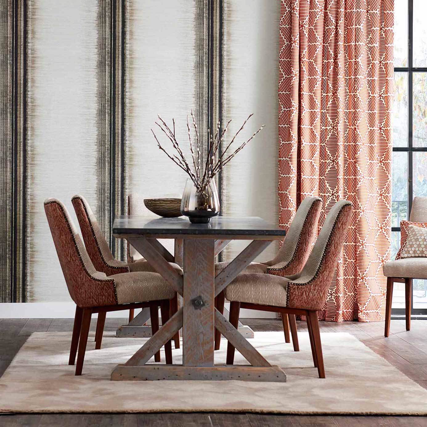 Distinct Wallpaper - Flint - Harlequin - HMFW111563