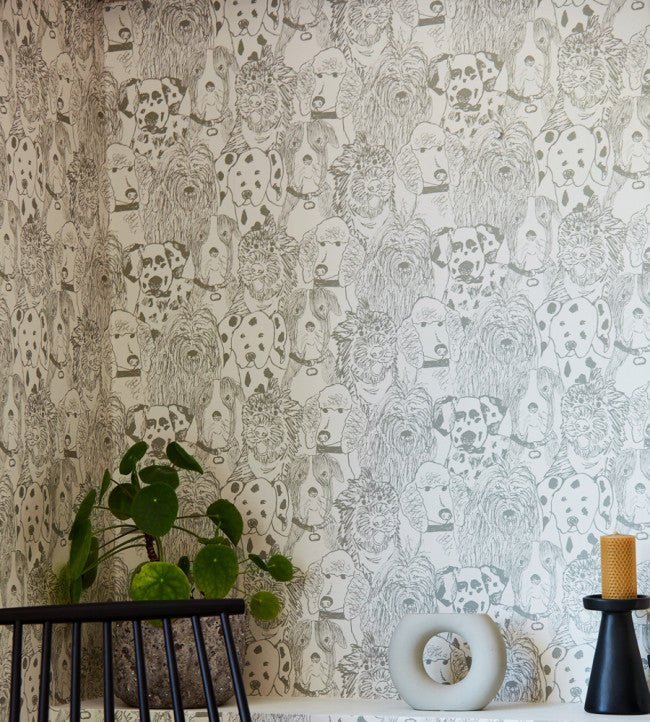 Doggy Day Care Wallpaper - Shadow - NHAW112946 - Scion