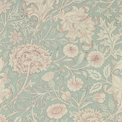 Double Bough Wallpaper - Teal Rose - 216680 - Morris & Co - Premier Wallcovering