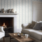 Drottningholm Wallpaper - Blue - Boråstapeter - 4509 - Premier Wallcovering