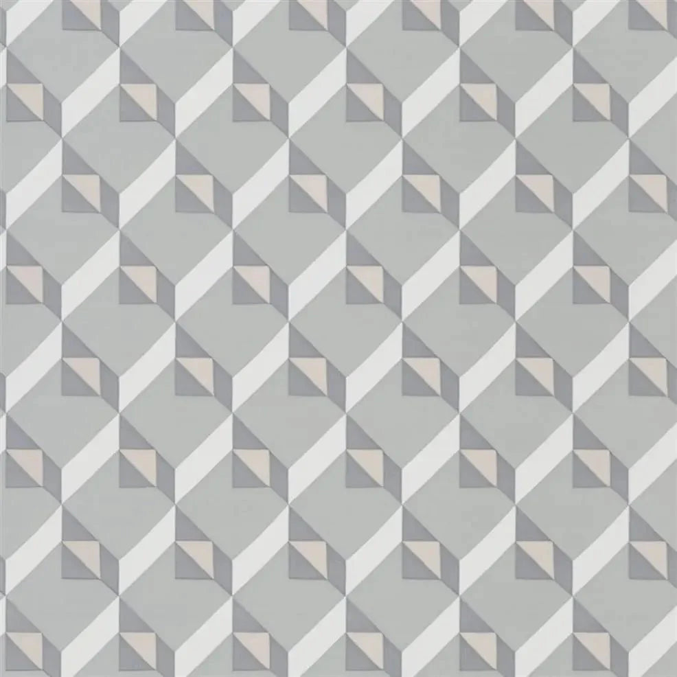 Dufrene Wallpaper - Zinc Blue - PDG1055/06 - Designers Guild