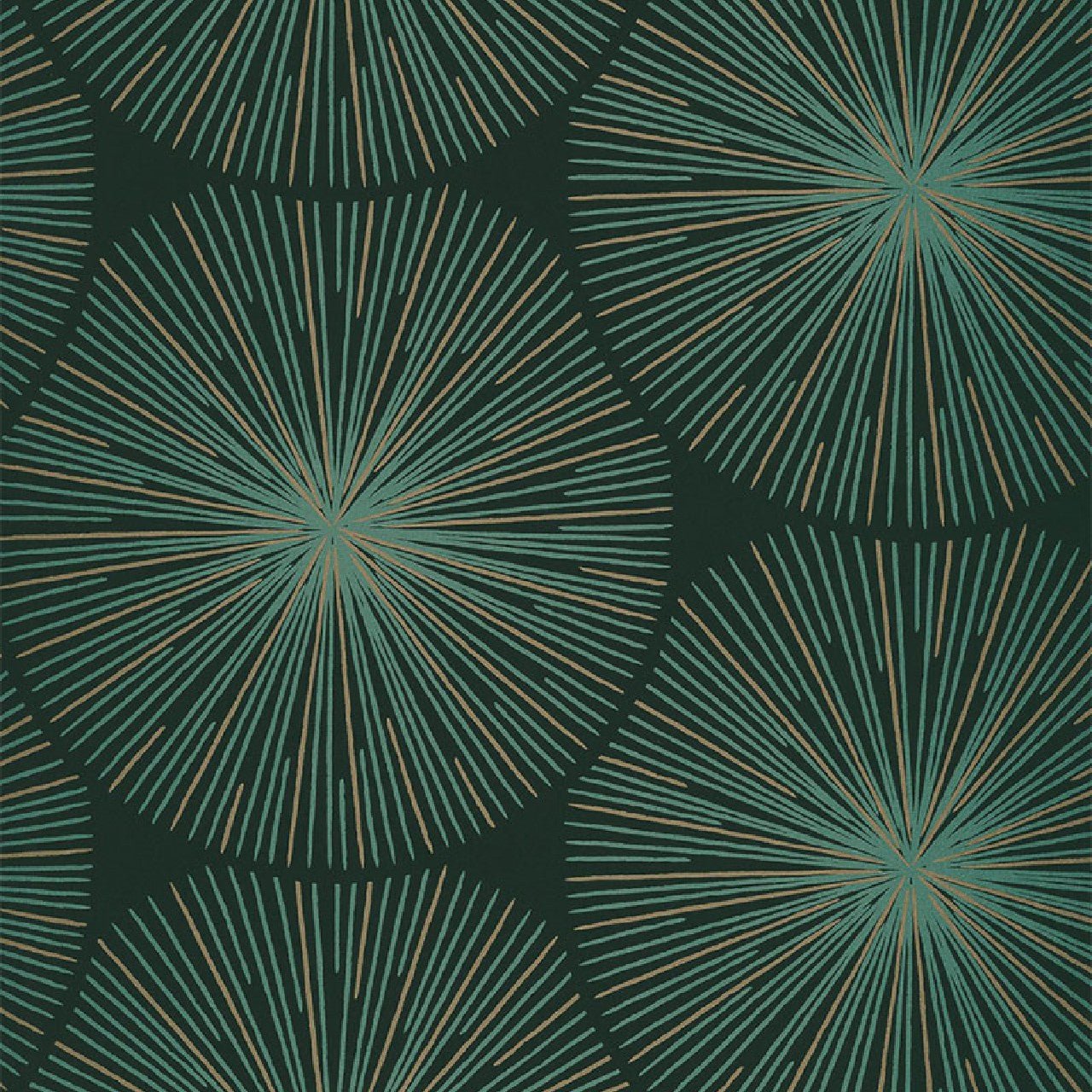 Éclat Helsinki Wallpaper - Vert - Casadeco - 82047118 - Premier Wallcovering