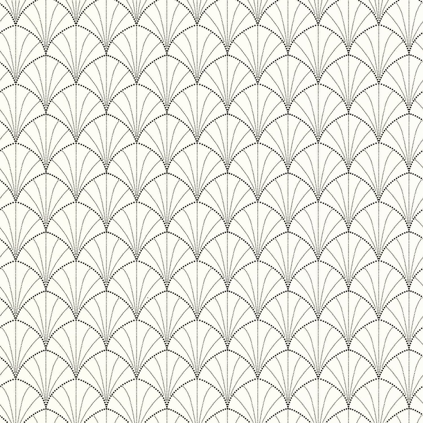 Edgar Wallpaper - Blanc Noir - Caselio - 103820932
