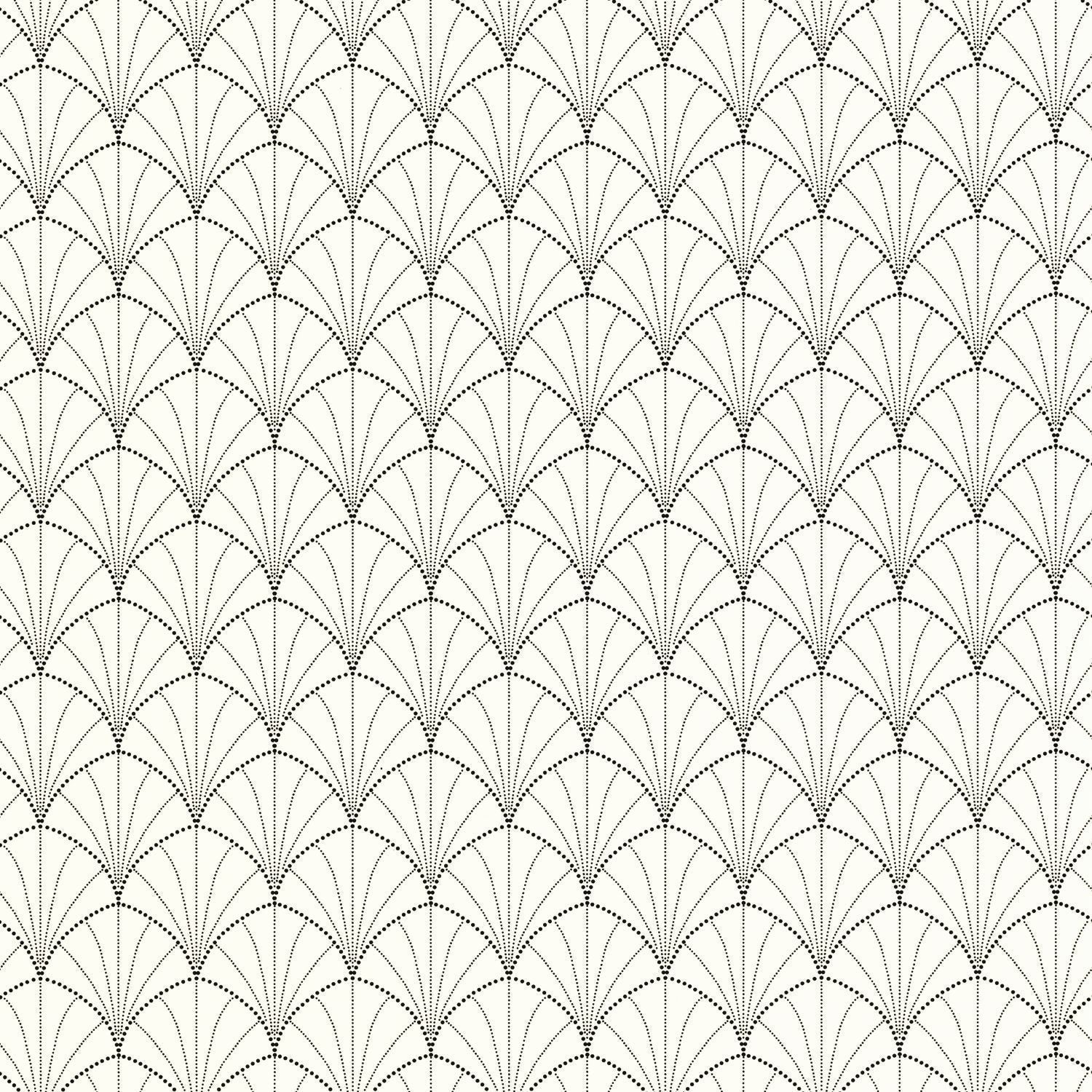 Edgar Wallpaper - Blanc Noir - Caselio - 103820932