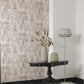Edifice Montsegur Wallpaper - Blanc And Noir - Casadeco - 86050423 - Premier Wallcovering