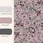 Editas Garden Wallpaper - Pale Blackberry - Laura Ashley - 121091 - Premier Wallcovering