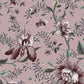 Editas Garden Wallpaper - Pale Blackberry - Laura Ashley - 121091 - Premier Wallcovering