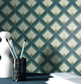 Effervescence Wallpaper - Bleu Canard - Caselio - 105316162