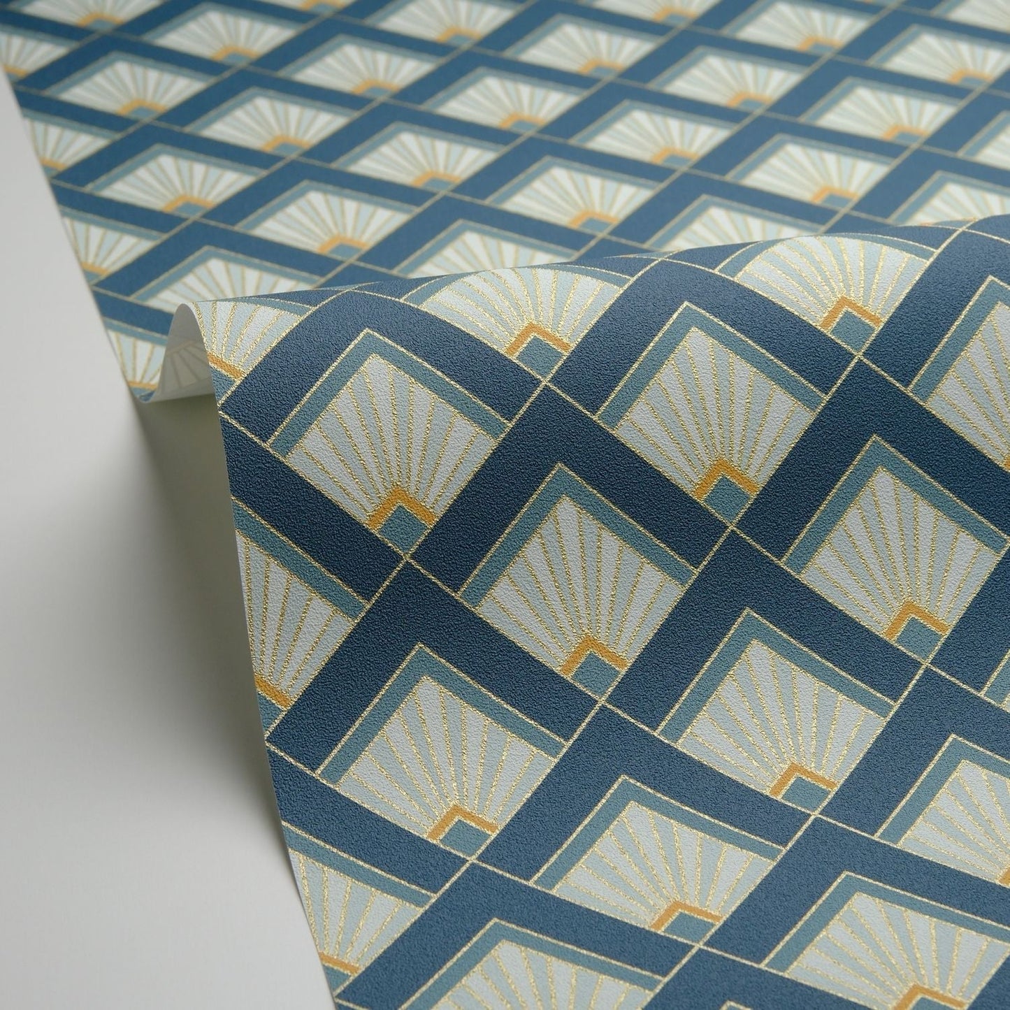 Effervescence Wallpaper - Bleu Canard - Caselio - 105316162