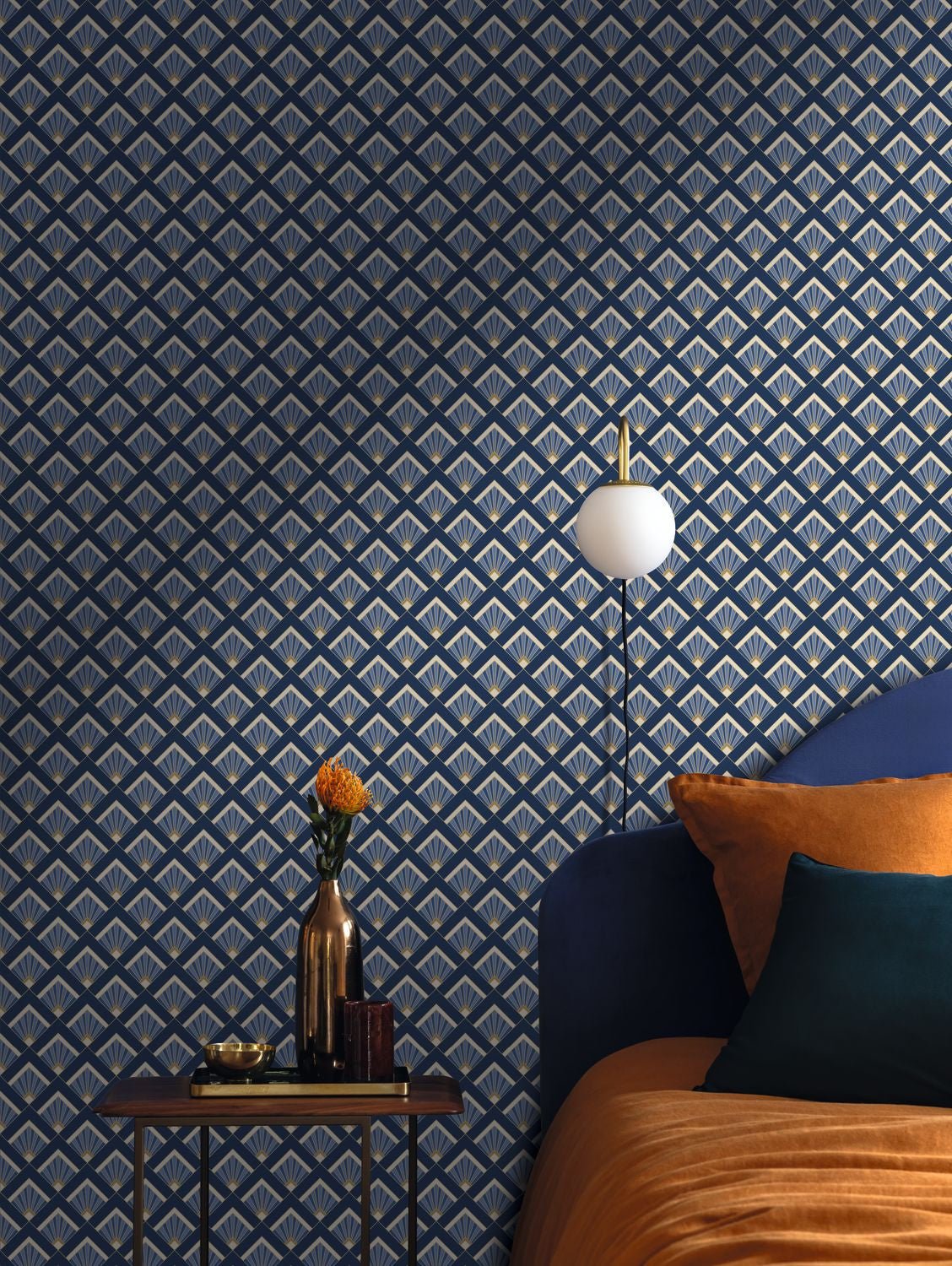 Effervescence Wallpaper - Bleu D Outre Mer - Caselio - 105316060