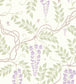 Egerton Wallpaper - Purple & Olive Green on White - 100/9045 - Cole & Son - Premier Wallcovering