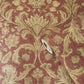 Elegance Damask Wallpaper - Red / Bronze Brown - Galerie - DWP0354 - 06 - Premier Wallcovering