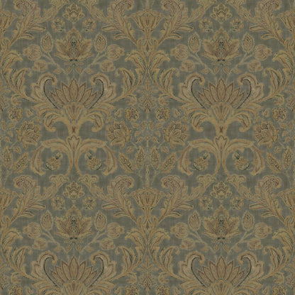 Elegance Damask Wallpaper - Green / Beige - Galerie - DWP0354 - 01 - Premier Wallcovering