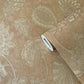 Elegance Flower Fan Wallpaper - Bronze Brown - Galerie - DWP0351 - 07 - Premier Wallcovering