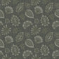 Elegance Flower Fan Wallpaper - Dark Silver Grey - Galerie - DWP0351 - 02 - Premier Wallcovering