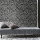 Elegance Paisley Wallpaper - Charcoal / Silver Grey - Galerie - DWP0355 - 05 - Premier Wallcovering