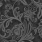 Elegance Paisley Wallpaper - Charcoal / Silver Grey - Galerie - DWP0355 - 05 - Premier Wallcovering
