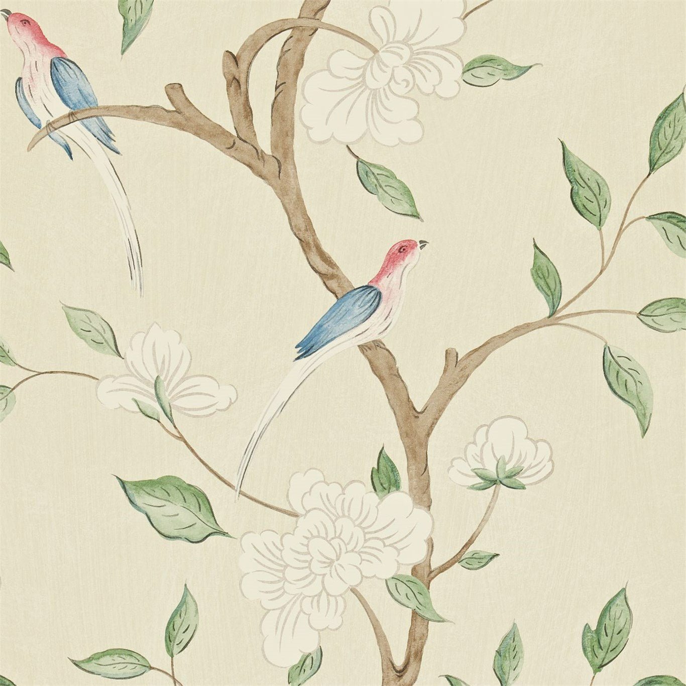 Eleonora Wallpaper - Jade/Rose - ZGUV08003 - Zoffany