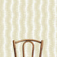 Elkhorn Stripe Wallpaper - Maitland Green - Ceiling White - Josephine Munsey - ELK-021-042 - Premier Wallcovering