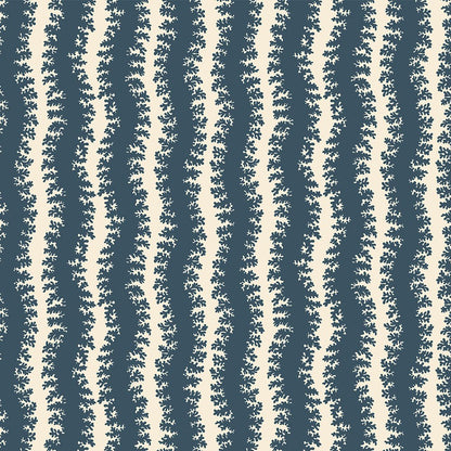 Elkhorn Stripe Wallpaper - Beakster Blue - Salt Ridge - Josephine Munsey - ELK-001-035 - Premier Wallcovering