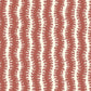 Elkhorn Stripe Wallpaper - Red Toppings - Clarke White - Josephine Munsey - ELK-013-017 - Premier Wallcovering