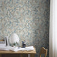 Elm Tree Wallpaper - Blue - Boråstapeter - 7785 - Premier Wallcovering