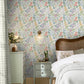 Elston Garden Wallpaper - Multi - Laura Ashley - 130103 - Premier Wallcovering