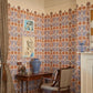 Emania Climbing Walls Wallpaper - Azurite - House of Hackney - 1-WA-EMA-DI-AZU-PBL