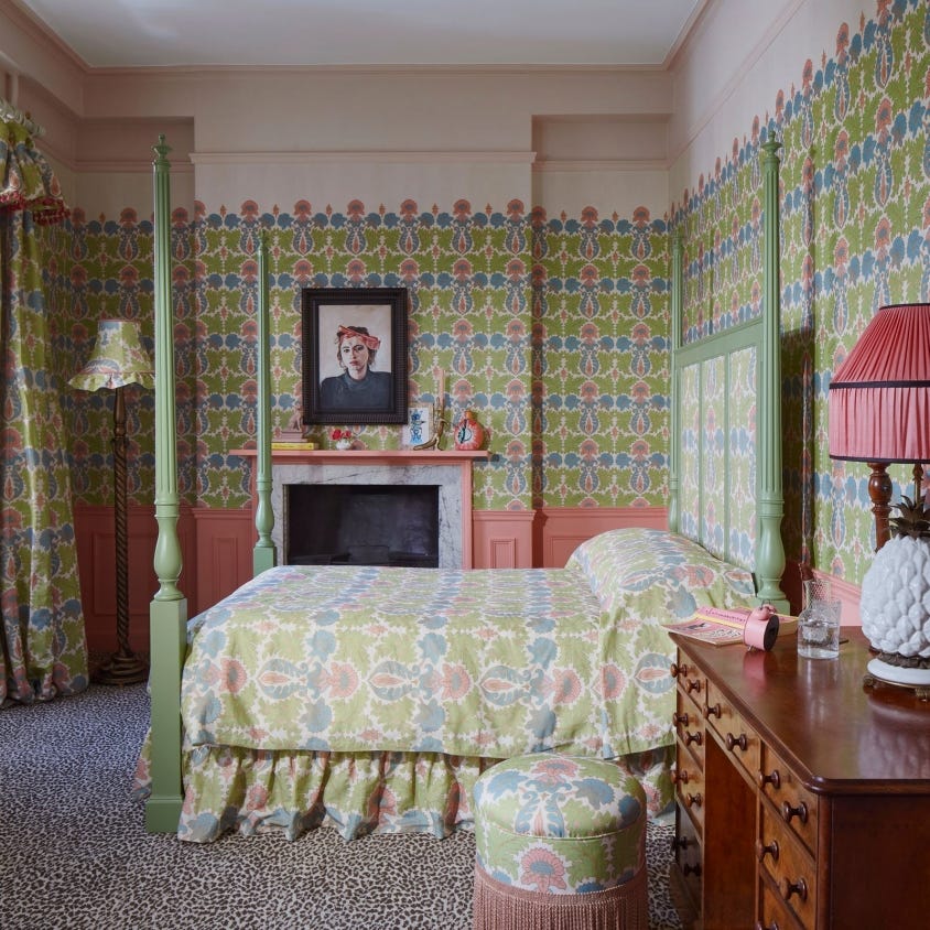 Emania Climbing Walls Wallpaper - Tourmaline - House of Hackney - 1-WA-EMA-DI-TOU-PLB