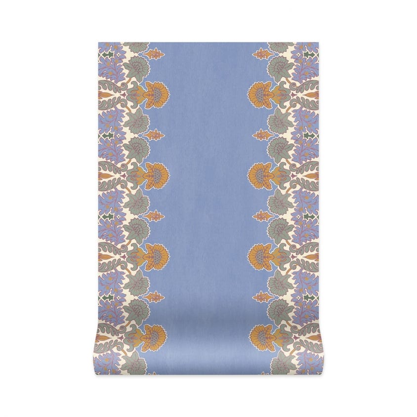 Emania Stripe Wallpaper - House of Hackney - 1 - WA - EMS - DI - AZU - XXX - Premier Wallcovering