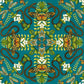 Emerald Forest Wallpaper - Teal - Clarke & Clarke - W0129/05 - Premier Wallcovering