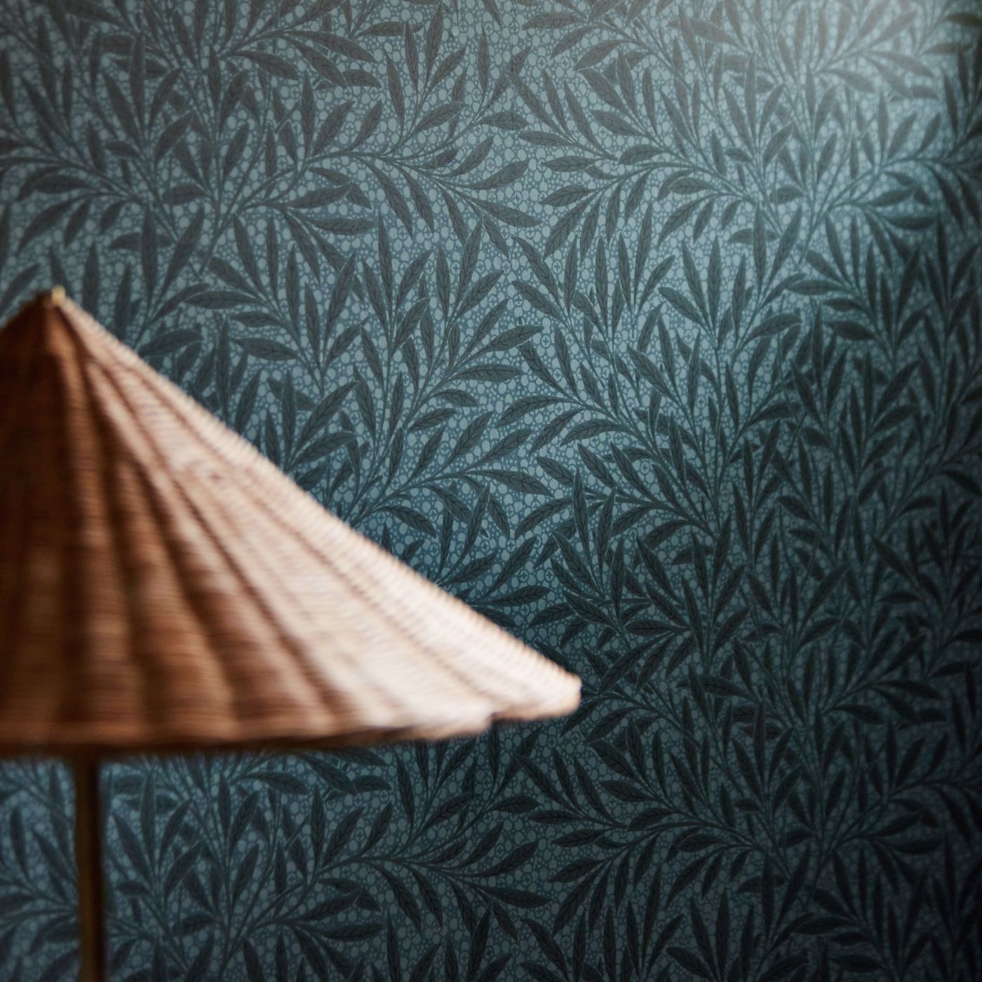 Emery’s Willow Wallpaper - Emery Blue - 217183 - Morris & Co - Premier Wallcovering