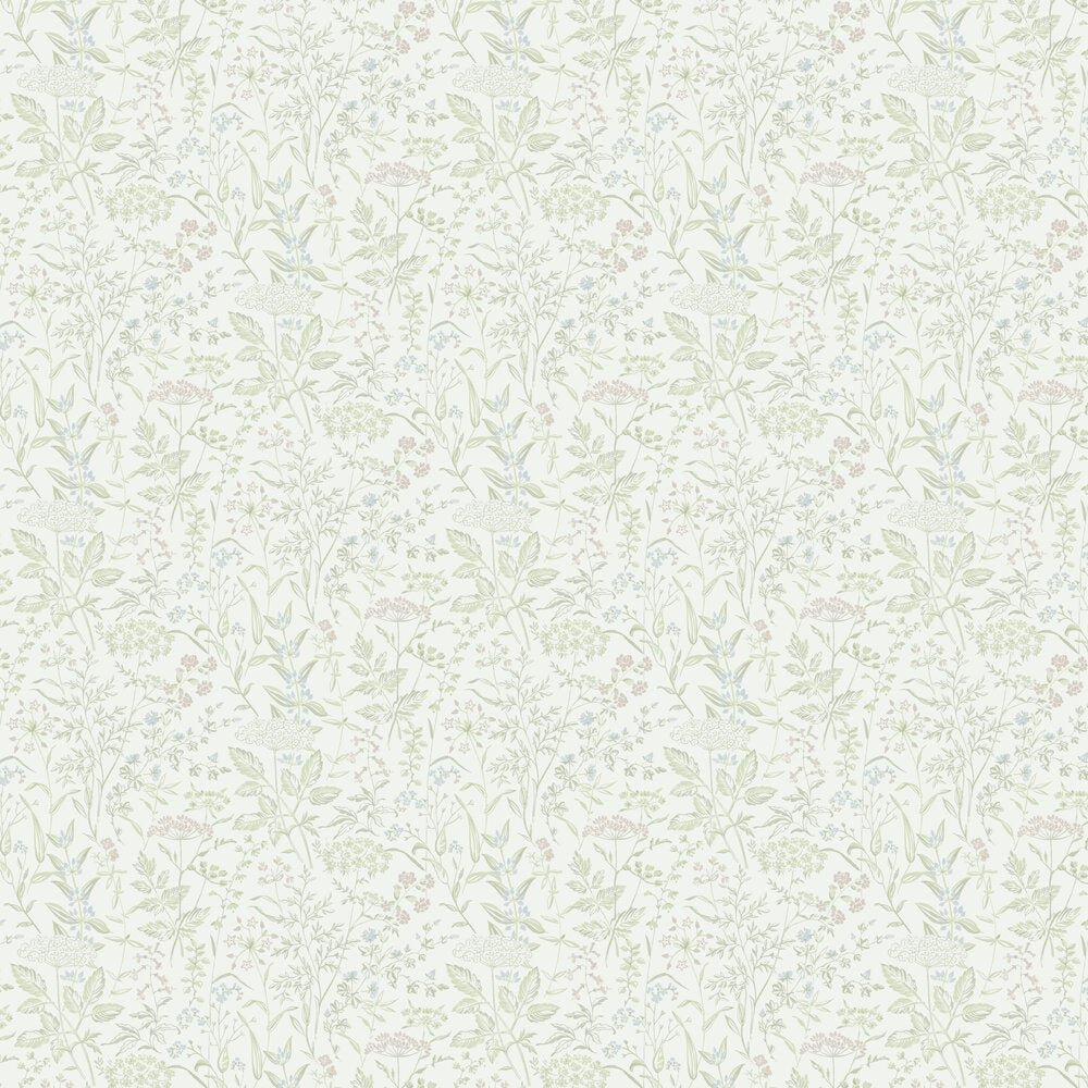 Emil Wallpaper - Green - Boråstapeter - 38734 - Premier Wallcovering