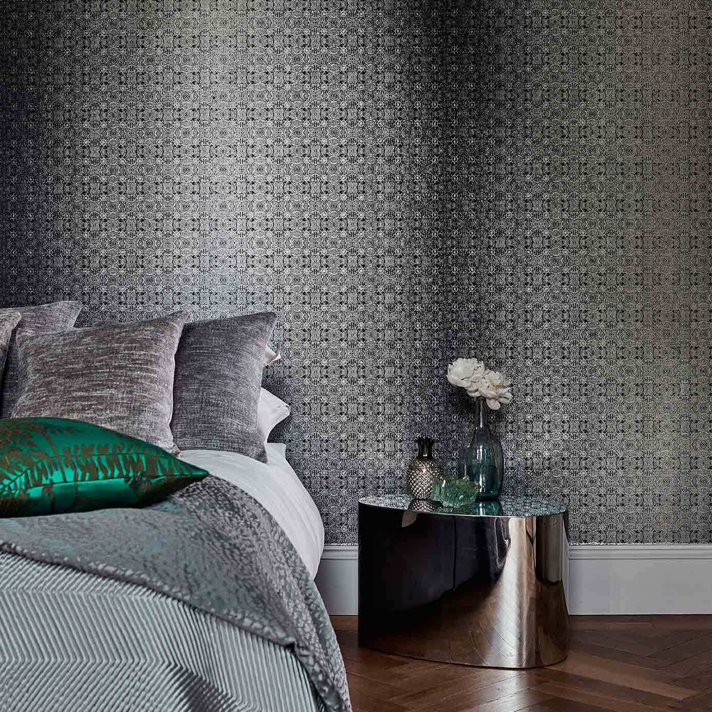 Eminence Wallpaper - Rose Gold/Oyster - HLUT111738 - Harlequin 